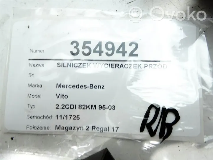 Mercedes-Benz Vito Viano W638 Pyyhkimen moottori 53547902