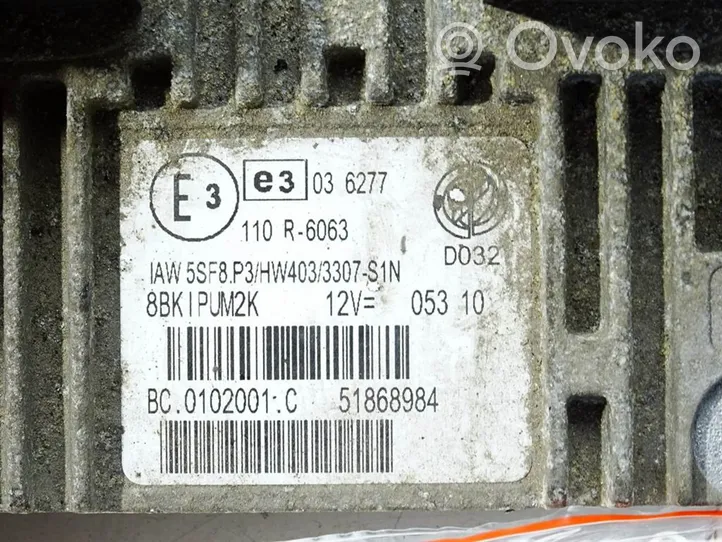 Fiat Fiorino Komputer / Sterownik ECU silnika 51868984