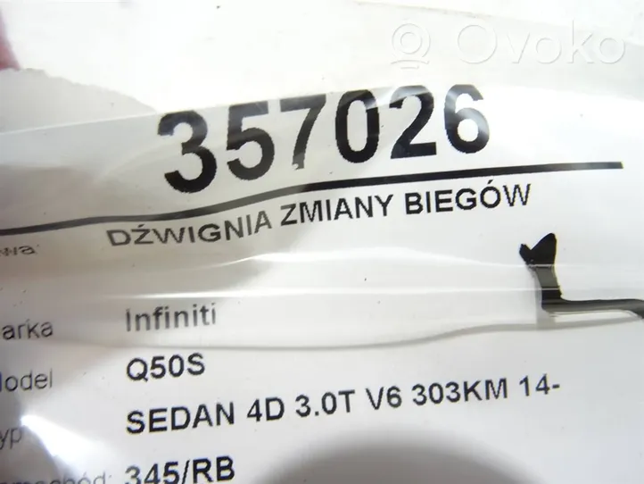 Infiniti Q50 Drążek zmiany biegów 