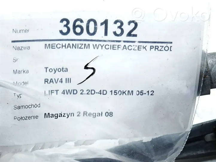 Toyota RAV 4 (XA30) Mechanizm i silniczek wycieraczek szyby przedniej / czołowej 85110-42150