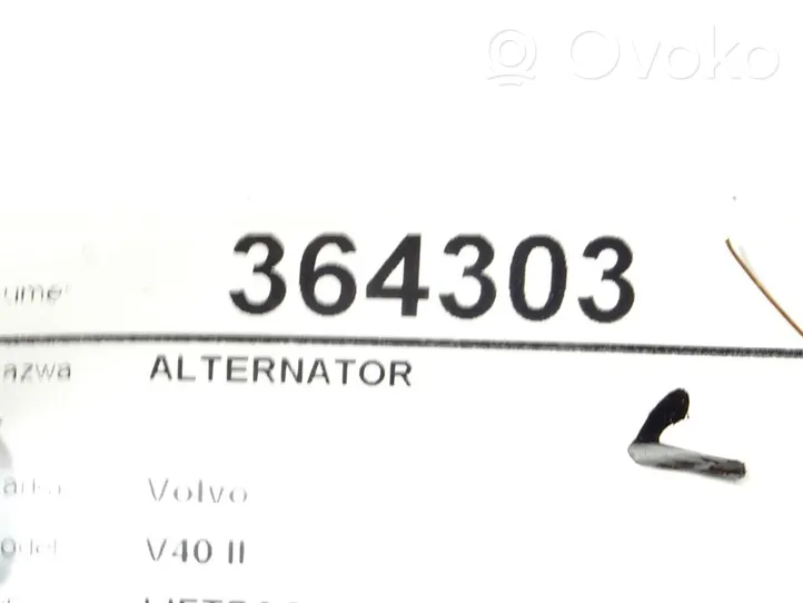 Volvo V40 Ģenerators 31489212