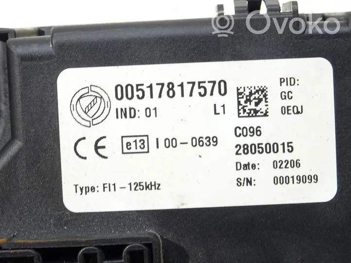 Fiat Grande Punto Muut ohjainlaitteet/moduulit 00517817570