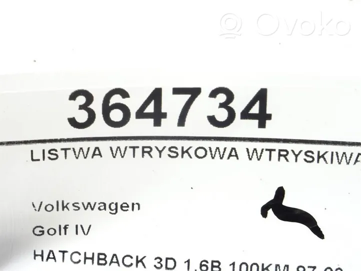 Volkswagen Golf IV Polttoainepääputki 037906031AA