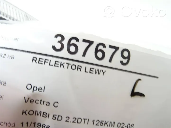 Opel Vectra C Lampa przednia 