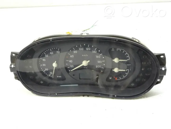 Renault Clio II Spidometras (prietaisų skydelis) 7700410442C