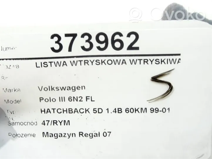 Volkswagen Polo III 6N 6N2 6NF Listwa wtryskowa 0280155919