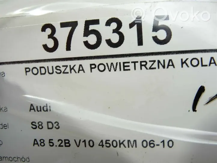Audi A8 S8 D3 4E Ohjauspyörän turvatyyny 4E0880842A