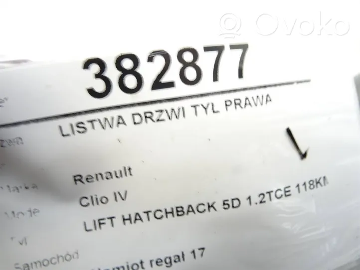 Renault Clio IV Takaoven lista (muoto) 
