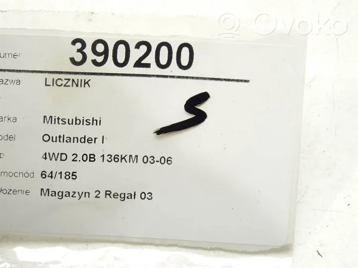 Mitsubishi Outlander Licznik / Prędkościomierz MN151132