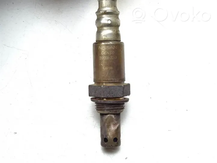 Nissan NP300 Sensore della sonda Lambda 211200-7350