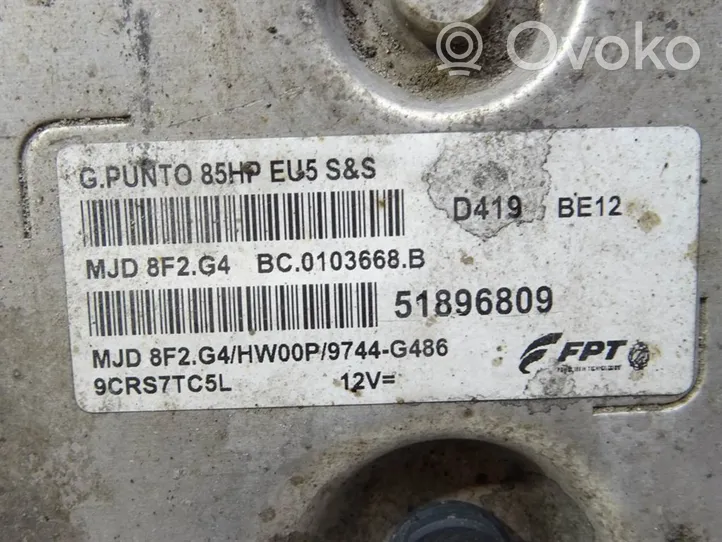 Fiat Punto (199) Motorsteuergerät ECU 51896809
