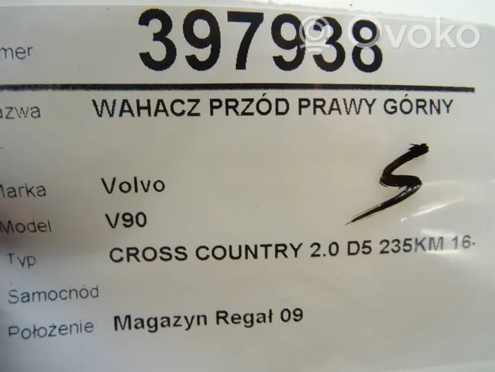 Volvo S90, V90 Wahacz przedni 31360837RH