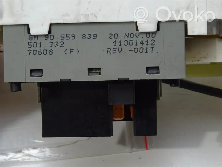 Opel Zafira A Interior fan control switch 