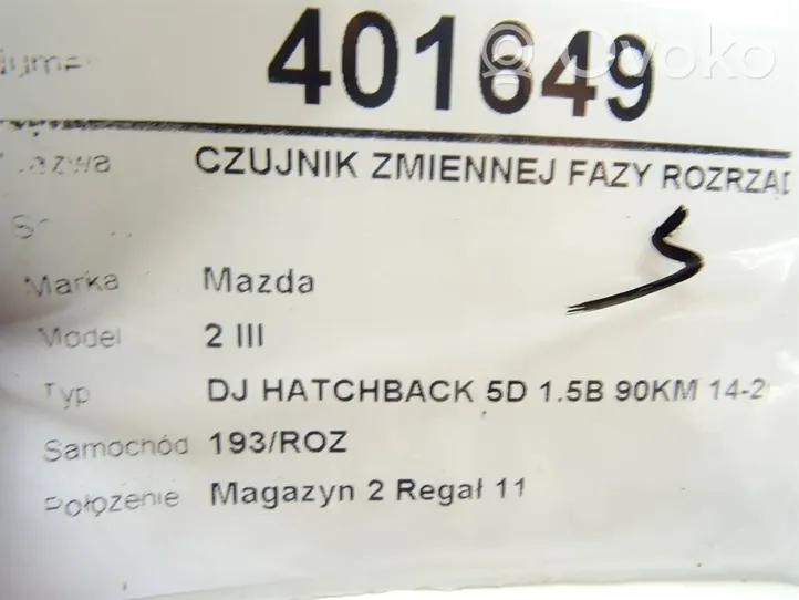 Mazda 2 Czujnik pozycji wału rozrządu 