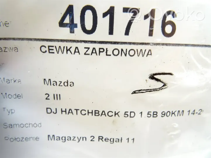 Mazda 2 Cewka zapłonowa wysokiego napięcia H6T61271