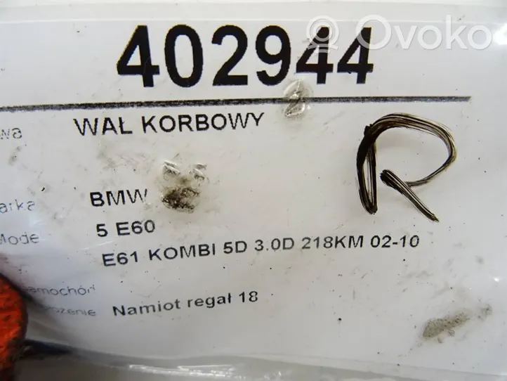 BMW 5 E60 E61 Wał korbowy M57D30