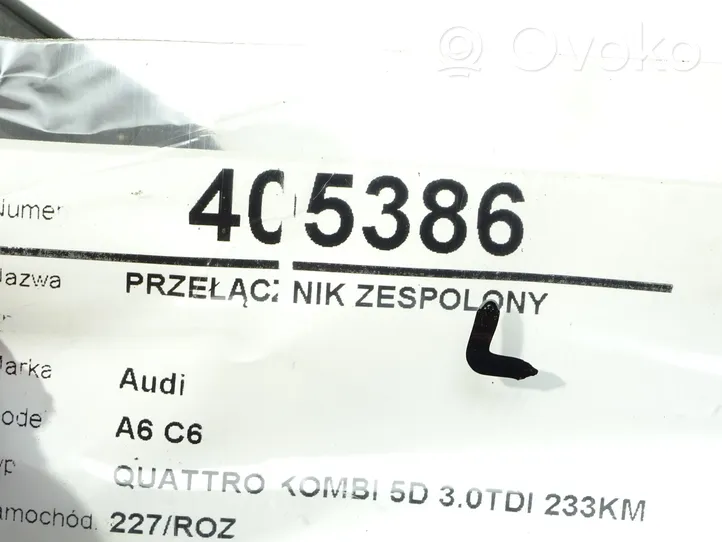 Audi A6 Allroad C6 Manetka / Przełącznik kierunkowskazów wycieraczek 4E0953521