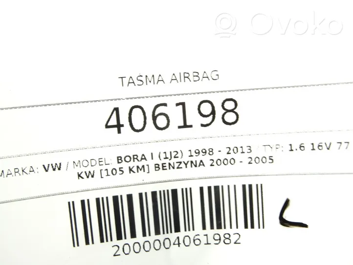 Volkswagen Bora Cablaggio anello airbag Squib 