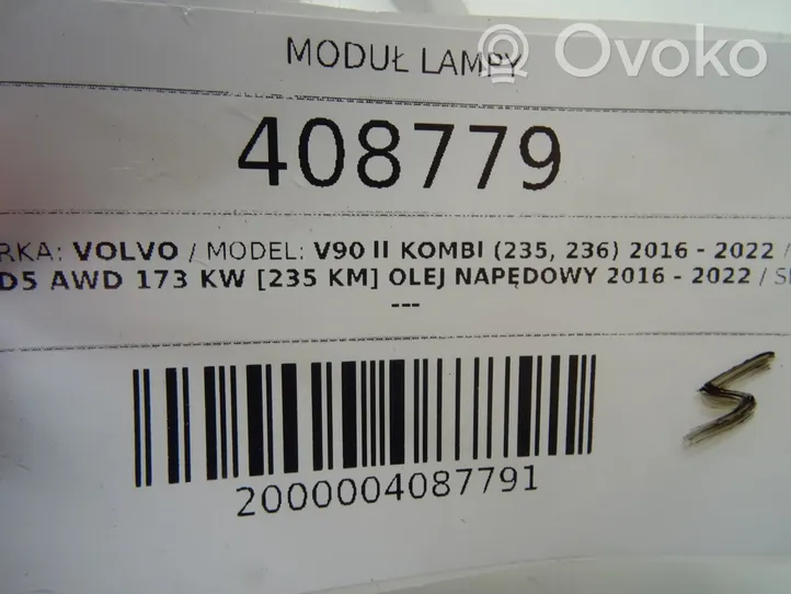 Volvo S90, V90 Inne komputery / moduły / sterowniki 90161734