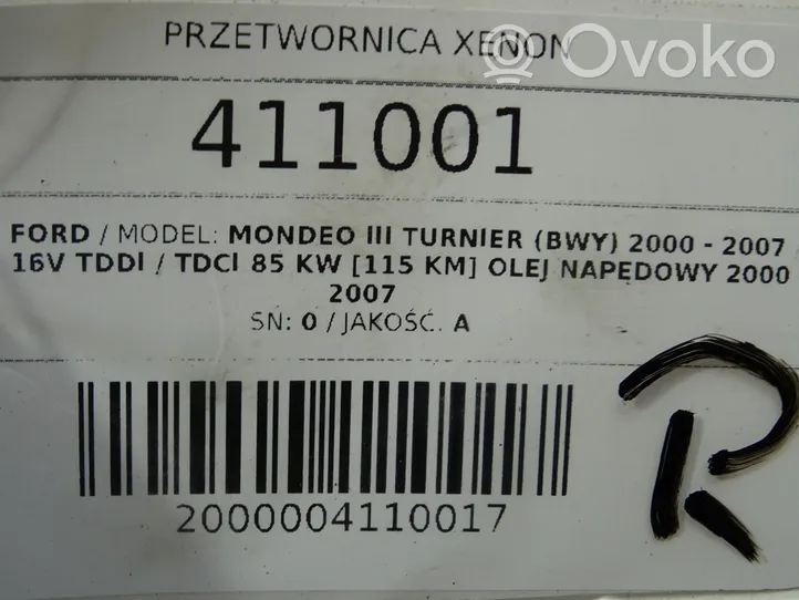 Ford Mondeo Mk III Modulo del convertitore di tensione/trasformatore 1S71-12B655-AA