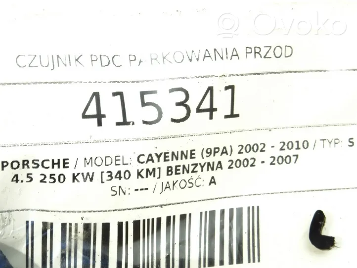 Porsche Cayenne (9PA) Capteur de stationnement PDC 1U0919275