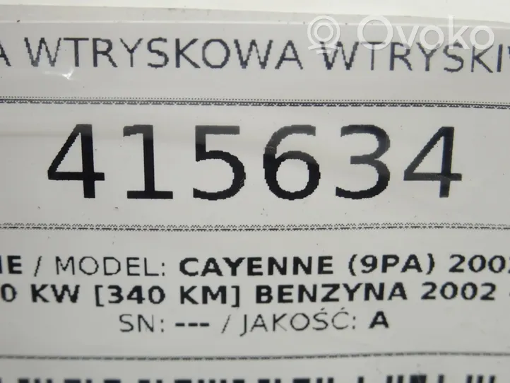 Porsche Cayenne (9PA) Listwa wtryskowa 0280156101