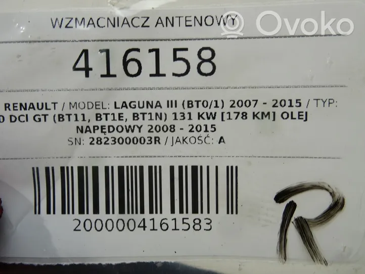 Renault Laguna III Wzmacniacz audio 282300003R