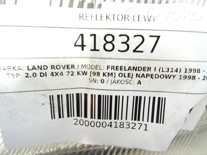 Land Rover Freelander Phare frontale 