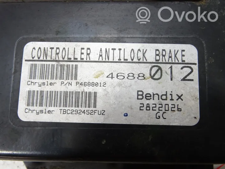 Chrysler LeBaron Other control units/modules 4688012