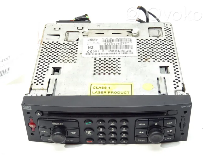 Peugeot 307 Unità principale autoradio/CD/DVD/GPS 96556952XT