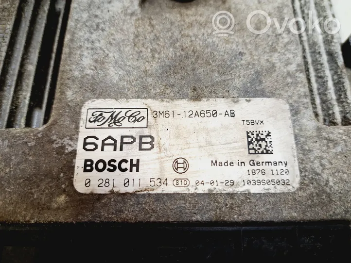 Mazda 3 I Motorsteuergerät ECU 0281011534