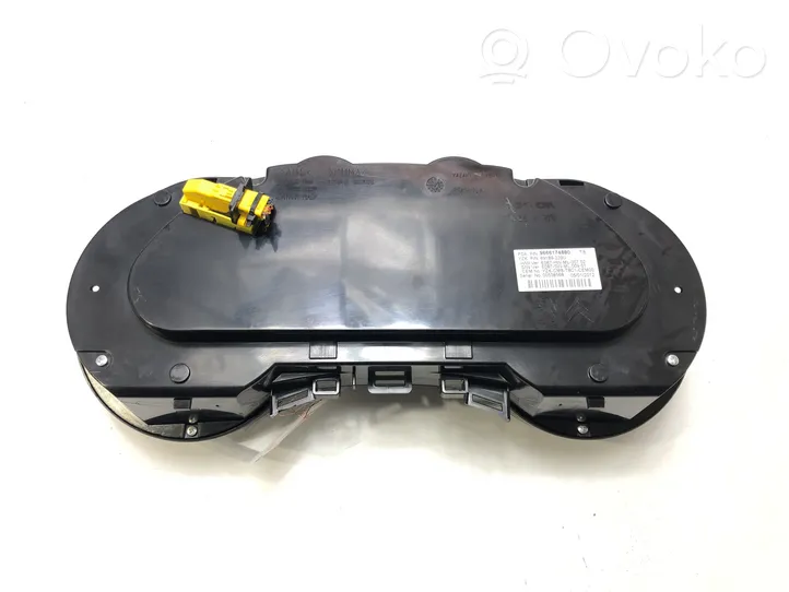 Peugeot 3008 I Tachimetro (quadro strumenti) 9666174880