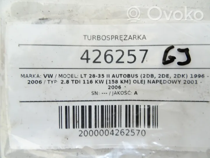 Volkswagen II LT Turbina 074145701C