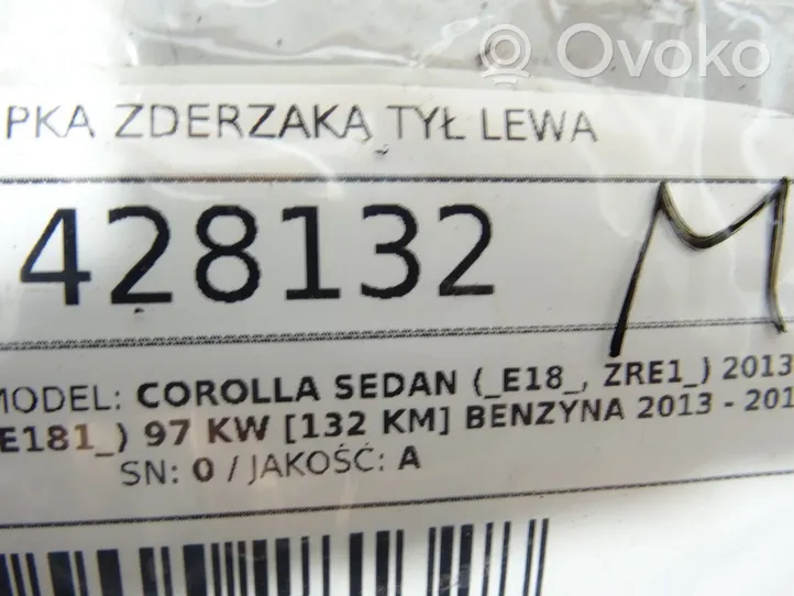 Toyota Corolla E160 E170 Lampa zderzaka tylnego 