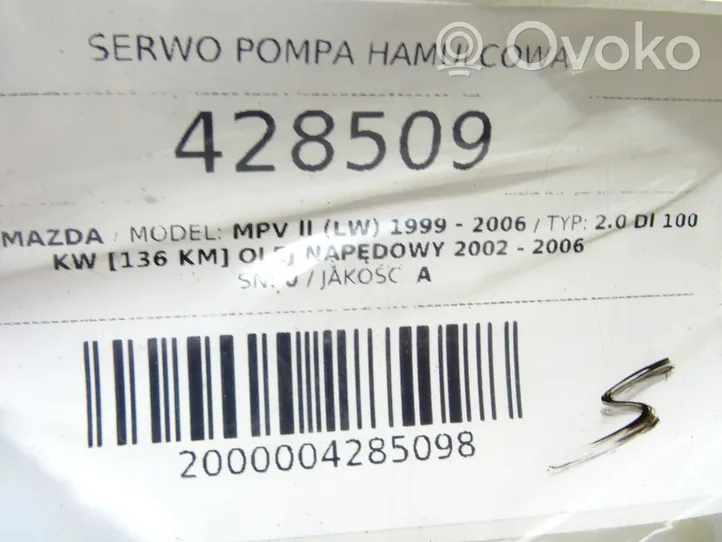 Mazda MPV II LW Jarrutehostin 876-09002M
