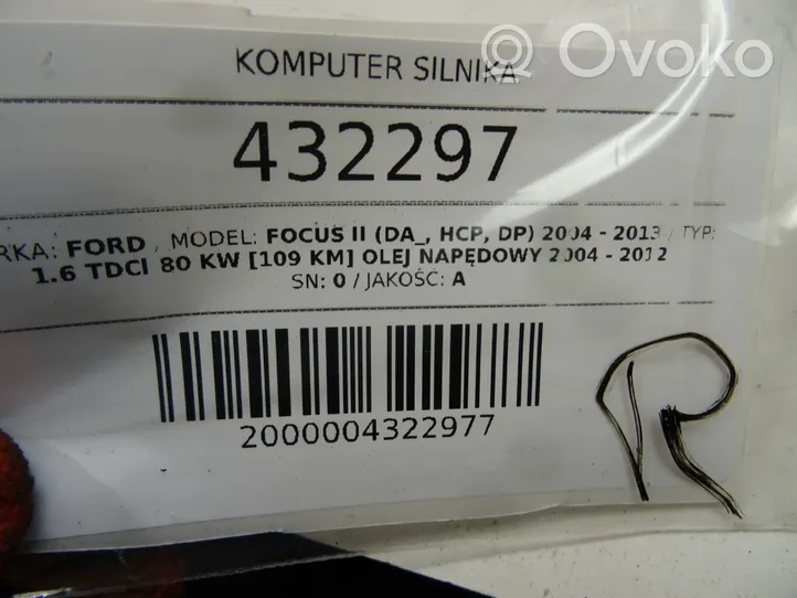 Ford Focus Komputer / Sterownik ECU silnika 7M51-12A650-UD
