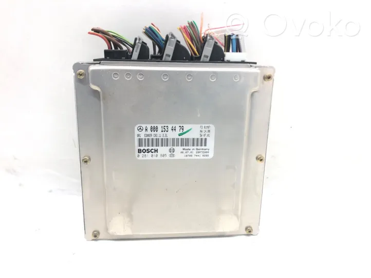 Mercedes-Benz E W210 Komputer / Sterownik ECU silnika A0001534479