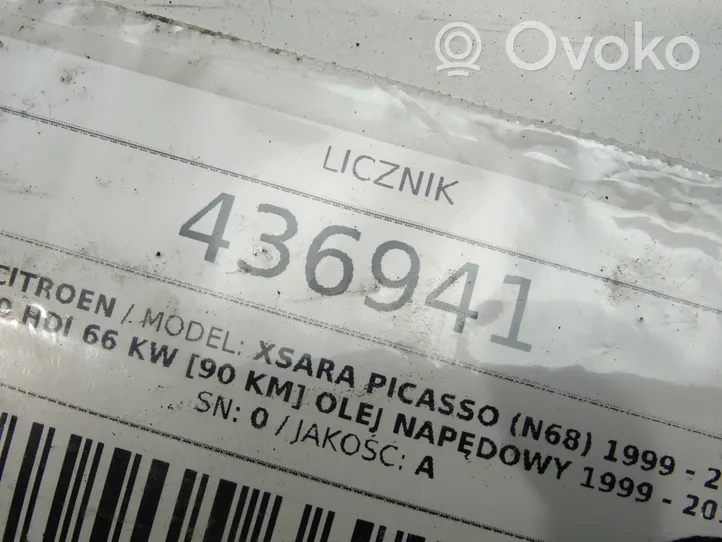 Citroen Xsara Picasso Licznik / Prędkościomierz 9648585880