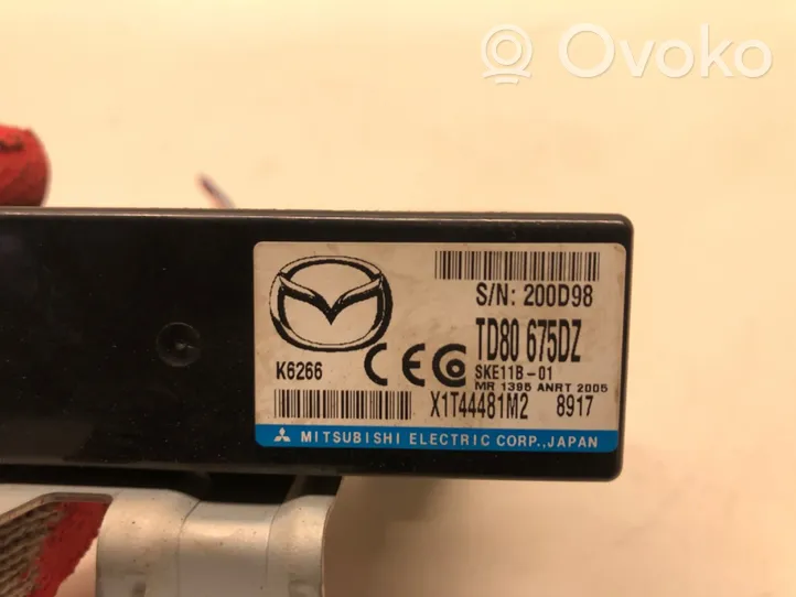 Mazda CX-9 Other control units/modules TD80675DZ