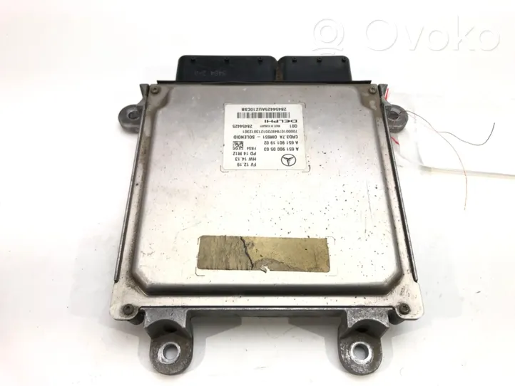 Mercedes-Benz E W212 Galios (ECU) modulis A6519000503