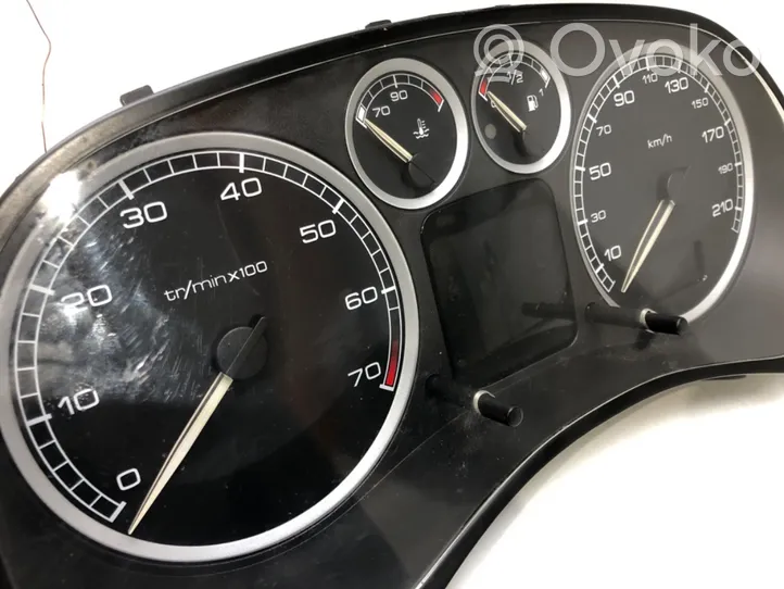 Peugeot 307 Compteur de vitesse tableau de bord P9636708280B