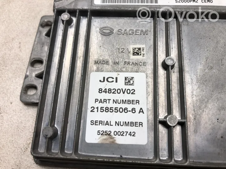 Peugeot 407 Unité de commande, module ECU de moteur 9659562080