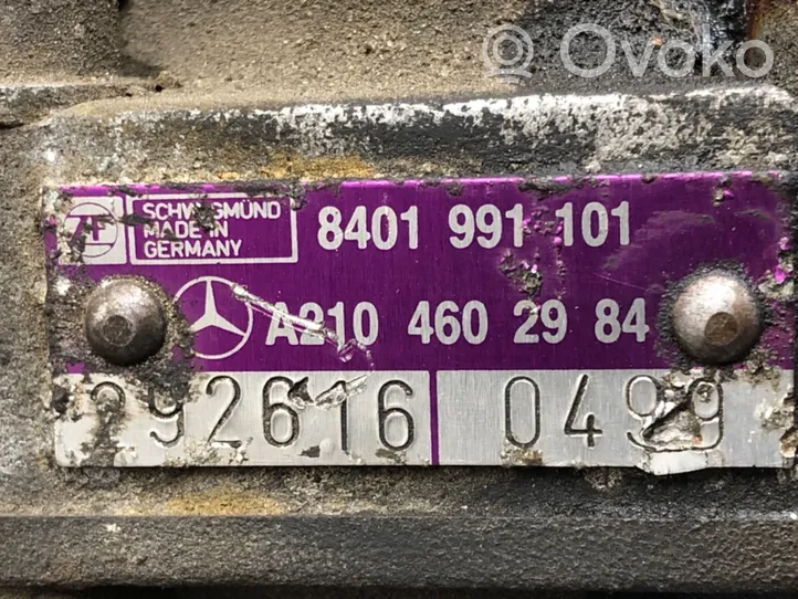 Mercedes-Benz E W210 Cremagliera dello sterzo A2104602984