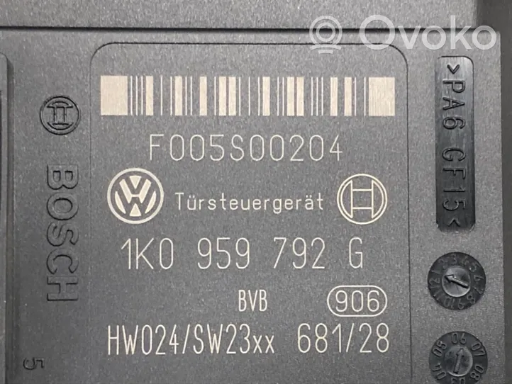 Volkswagen Golf V Elektryczny podnośnik szyby drzwi przednich 1K4837402N