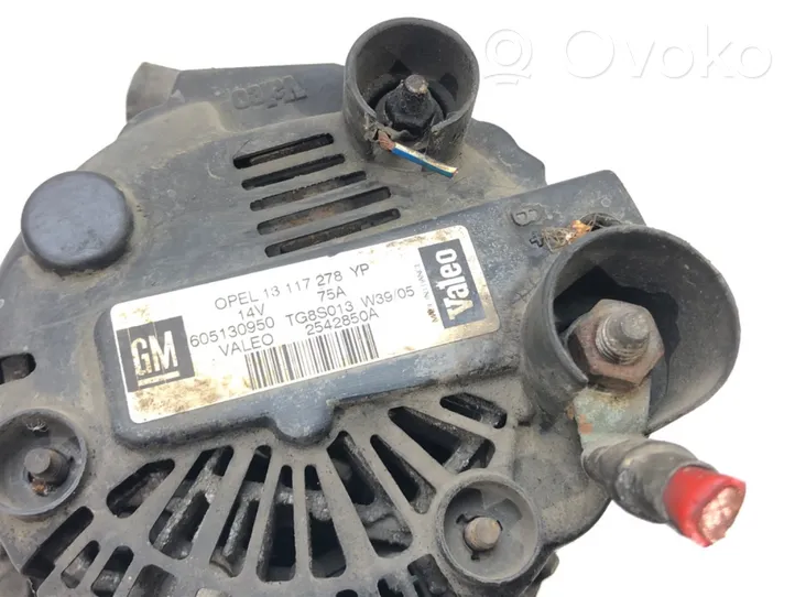 Opel Combo C Generatore/alternatore 13117278