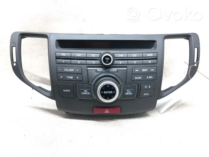 Honda Accord Unité principale radio / CD / DVD / GPS 39050-TL0-G01