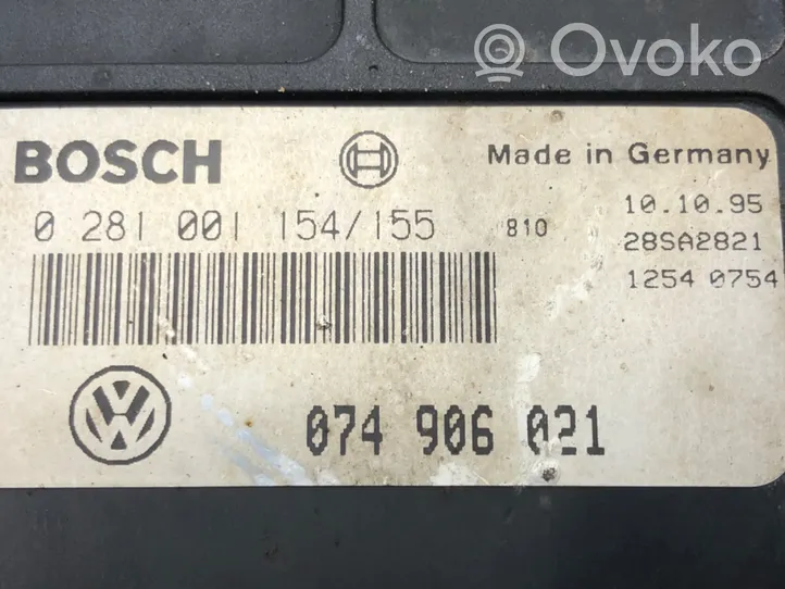 Volkswagen Transporter - Caravelle T4 Centralina/modulo motore ECU 