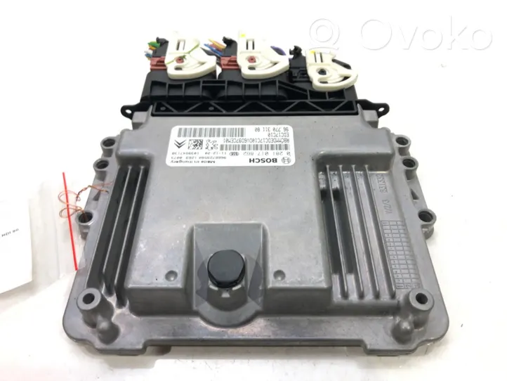 Citroen C4 II Unité de commande, module ECU de moteur 9666729580