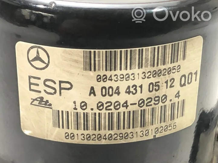 Mercedes-Benz C AMG W203 ABS Steuergerät A2035451632