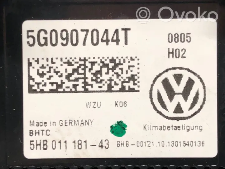 Volkswagen Golf VII Salono ventiliatoriaus reguliavimo jungtukas 5G0907044T